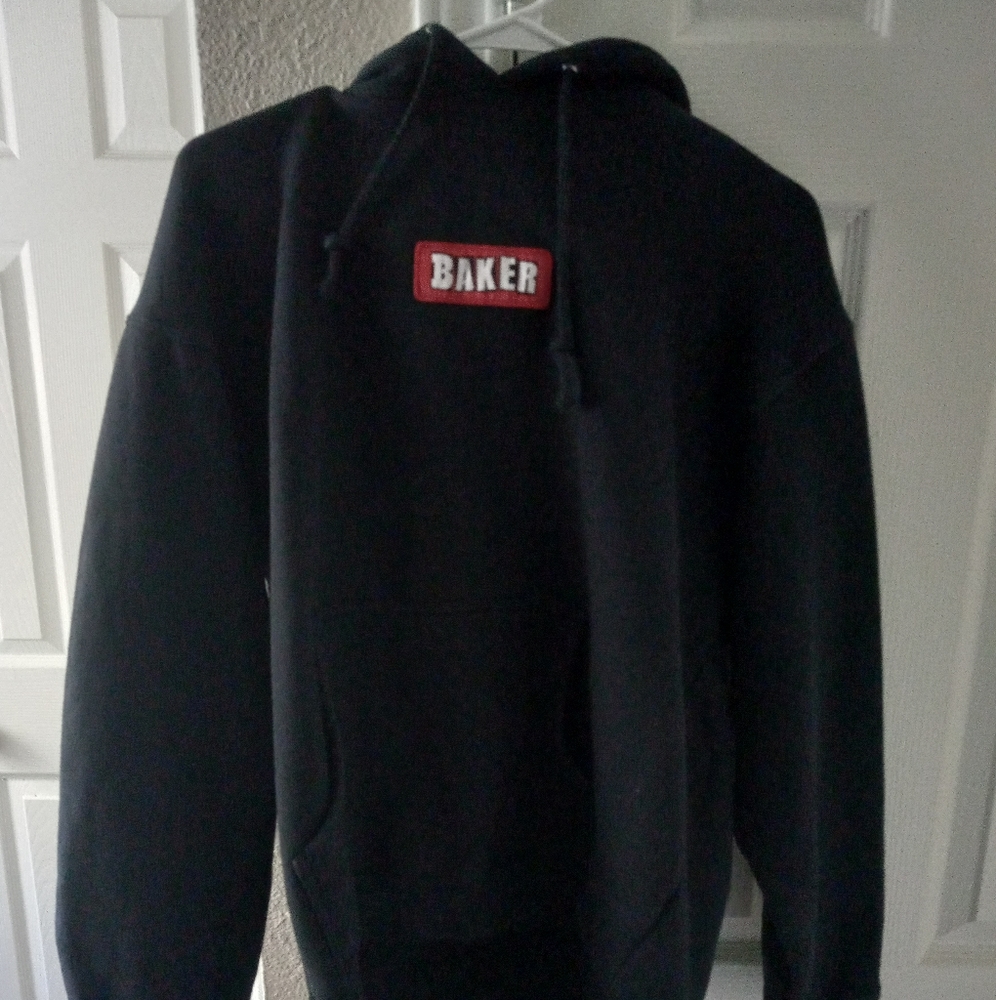 A baker hoodie